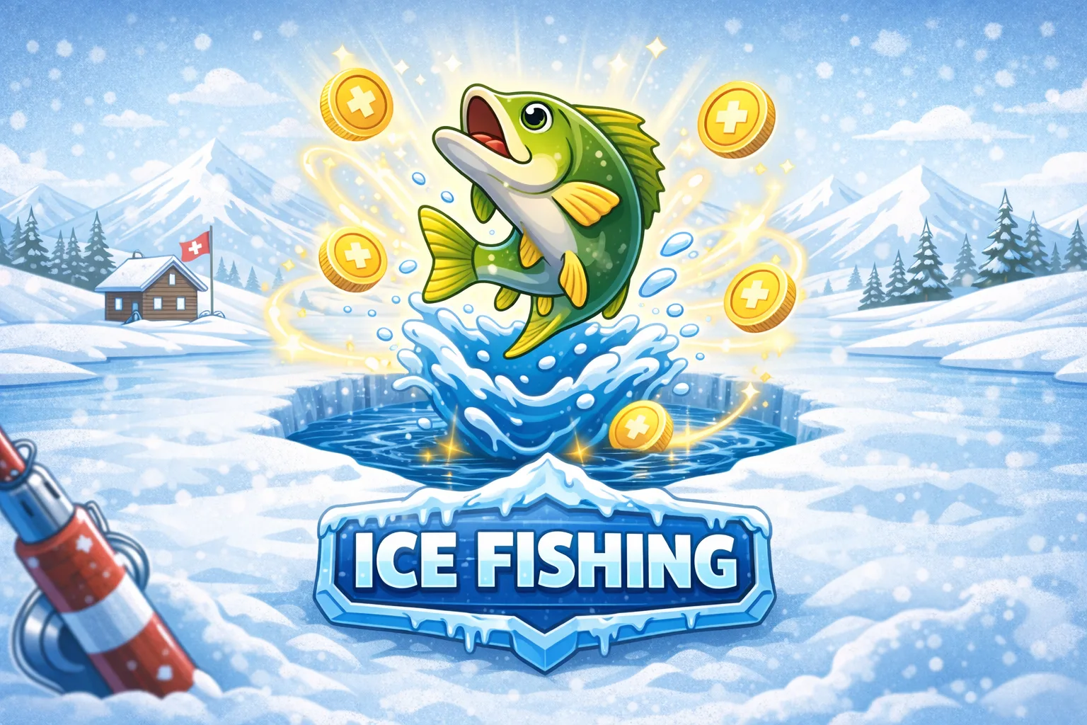 Wo kann ich Ice Fishing spielen?
